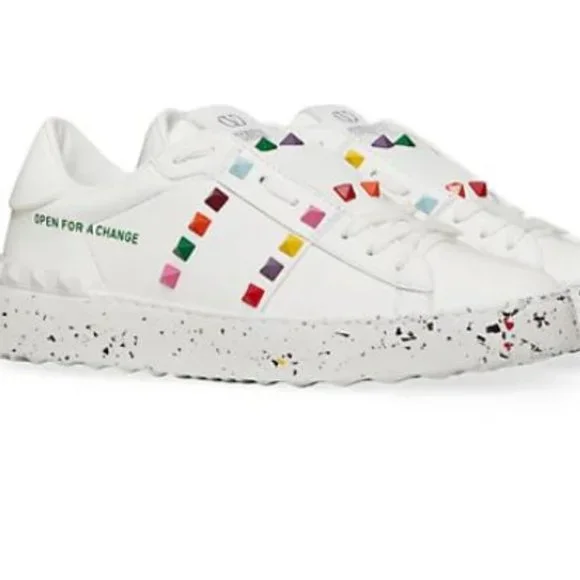 Valentino Garavani Shoes Valentino Open For A Change Rainbow